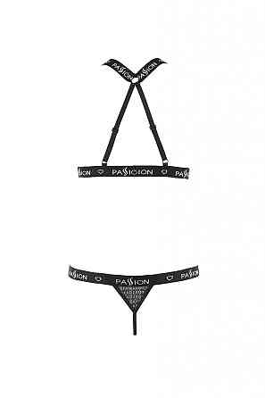Комплект белья с открытым доступом MIRAJANE SET black S/M - Passion Sex Aura Киев