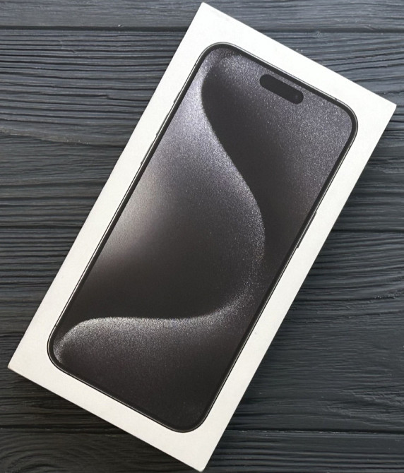 Айфон iPhone 15 Pro Max 256Gb.Black Titanium. Київ - фото 1