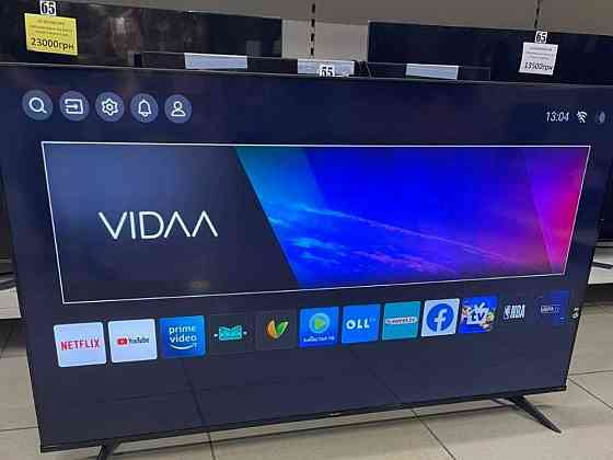 Телевізор Безрамний: 58" 4K UHD, Smart (2023) HISENSE 58E61KT. Київ