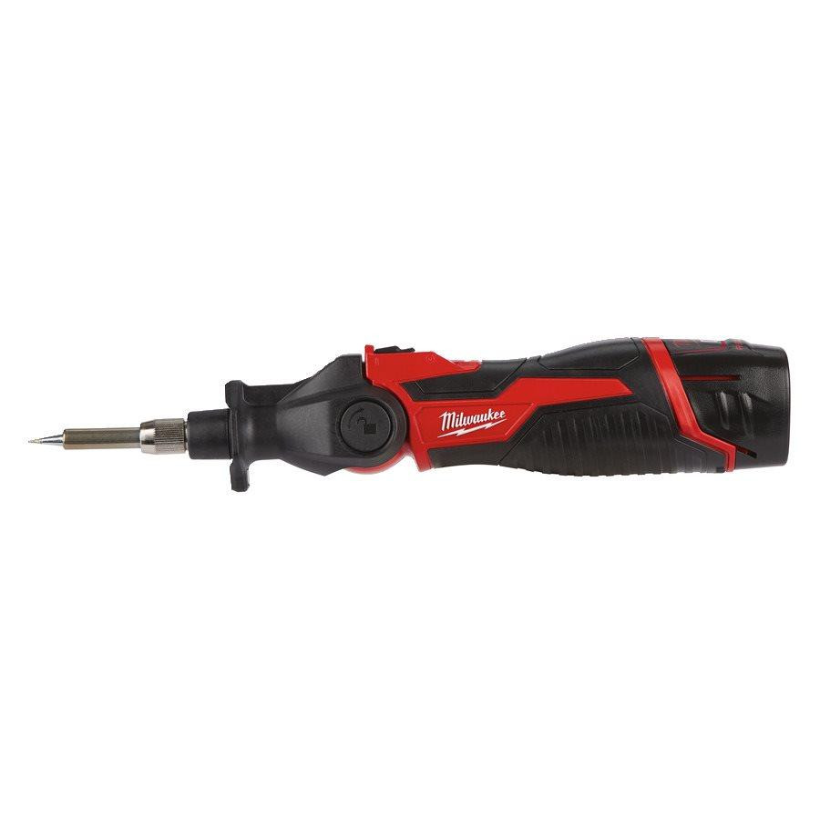 Акумуляторний паяльник MILWAUKEE M12 SI-201C 4933459761 (+1 акумулятори, зарядний пристрій, кейс) Одеса - фото 3