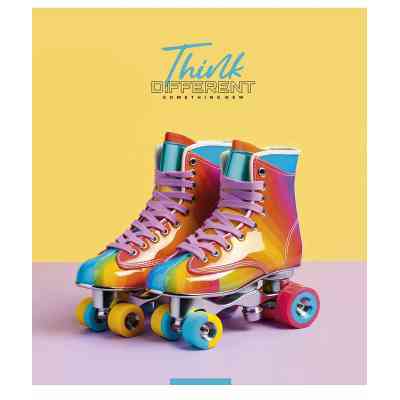 Зошит Школярик Think different 96 аркушів лінія (096-3395L) Вінниця