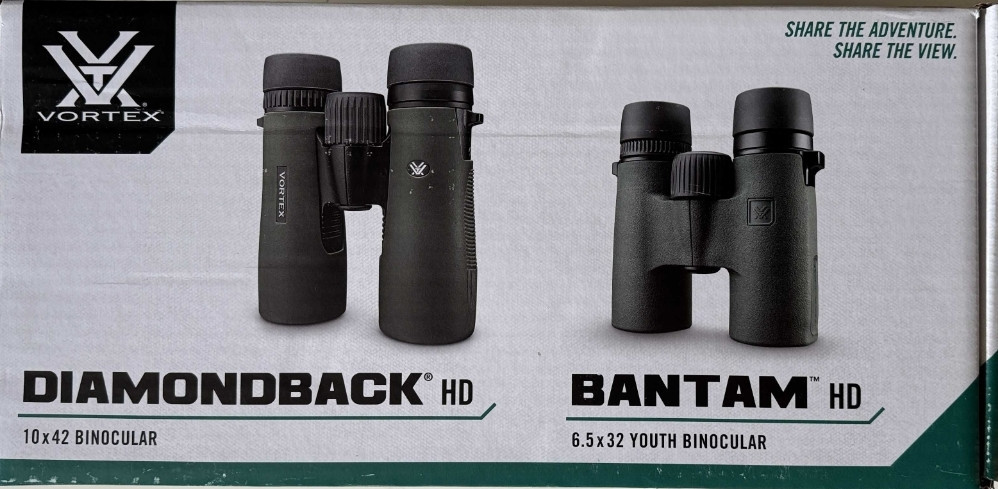 Комплект Бінокль Vortex Diamondback HD 10x42 + Vortex Bantam HD 6.5x32 Київ - фото 6