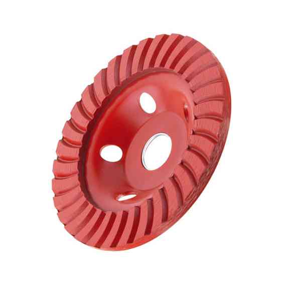 Фреза шліфувальна торцева алмазна Turbo, 125×22,2 мм, 20-22%, 10000 об/хв INTERTOOL CT-6225 Київ