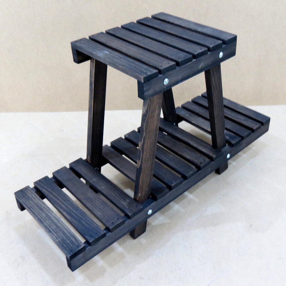 Підставка для квітів "Труа" венге Миколаїв - фото 1