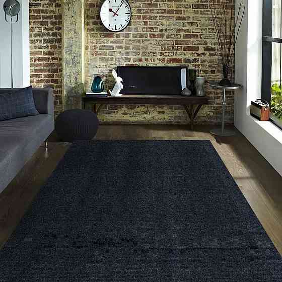 Самоклеящаяся плитка под ковролин черная 600х600х4,5мм SW-00001417 Днепр