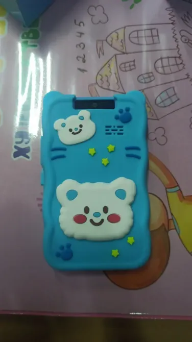 Hot Huez Синий Телефон Интерактивный Смартфон с сенсорным экраном Детская игрушка с играми каме Коломыя - изображение 1