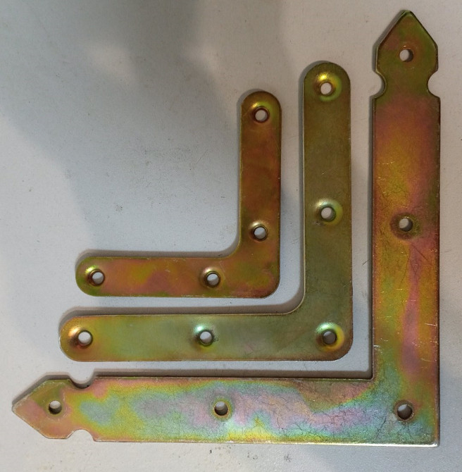 Кутник віконний в жовтому оцинку  70х 70 мм, польського виробника Киев - изображение 2