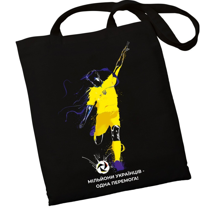 Екошопер BookOpt BK4082 Футболіст, чорний Киев - изображение 1