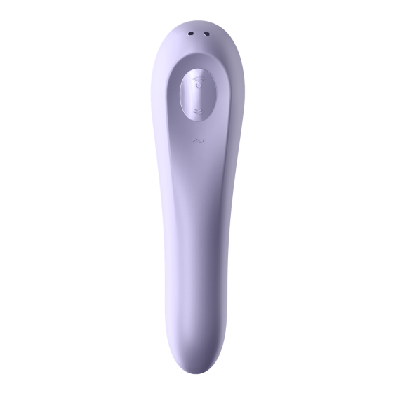 Двойной смарт вибратор с вакуумной стимуляцией Satisfyer Dual Pleasure сиреневый Sex Aura Киев