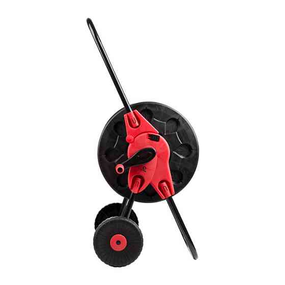 Котушка на колесах, для шланга 1/2" до 60 м, матеріали: PP, ABS, сталь INTERTOOL GE-3001 Київ