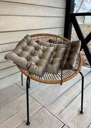 Подушка для стільців (40x40х5 см) Decorator Velour колір болотний 84-117 Київ