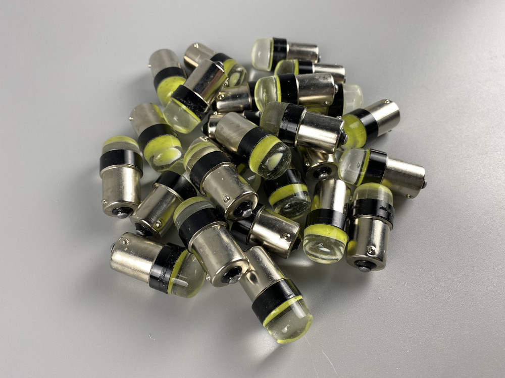 Лампа LED стоп-сигнал покажчик повороту 12V COB chip цоколь 1141 BAU15s Мукачево - фото 9