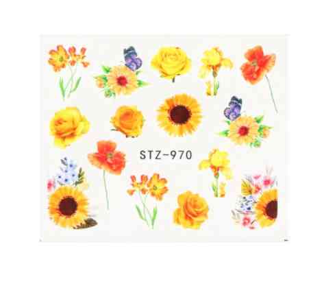 Водные наклейки на ногти 