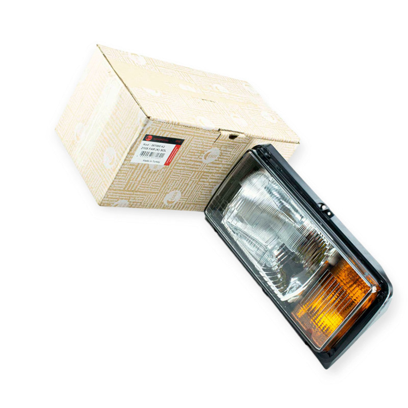 Фара 2105, 2107 левая указатель поворота желтый (рисунок киржач) 2104, Мукачево - изображение 1