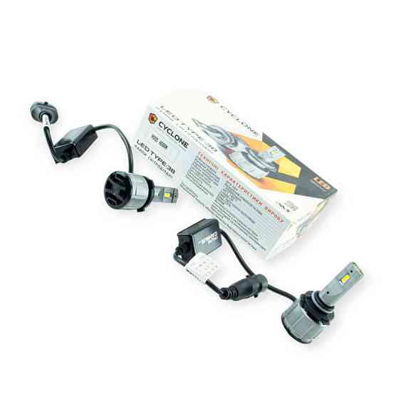 Автолампа LED HB3 12V Type 38 60W 6000K 14000L радіатор з вентилятором та обманкою Мукачево