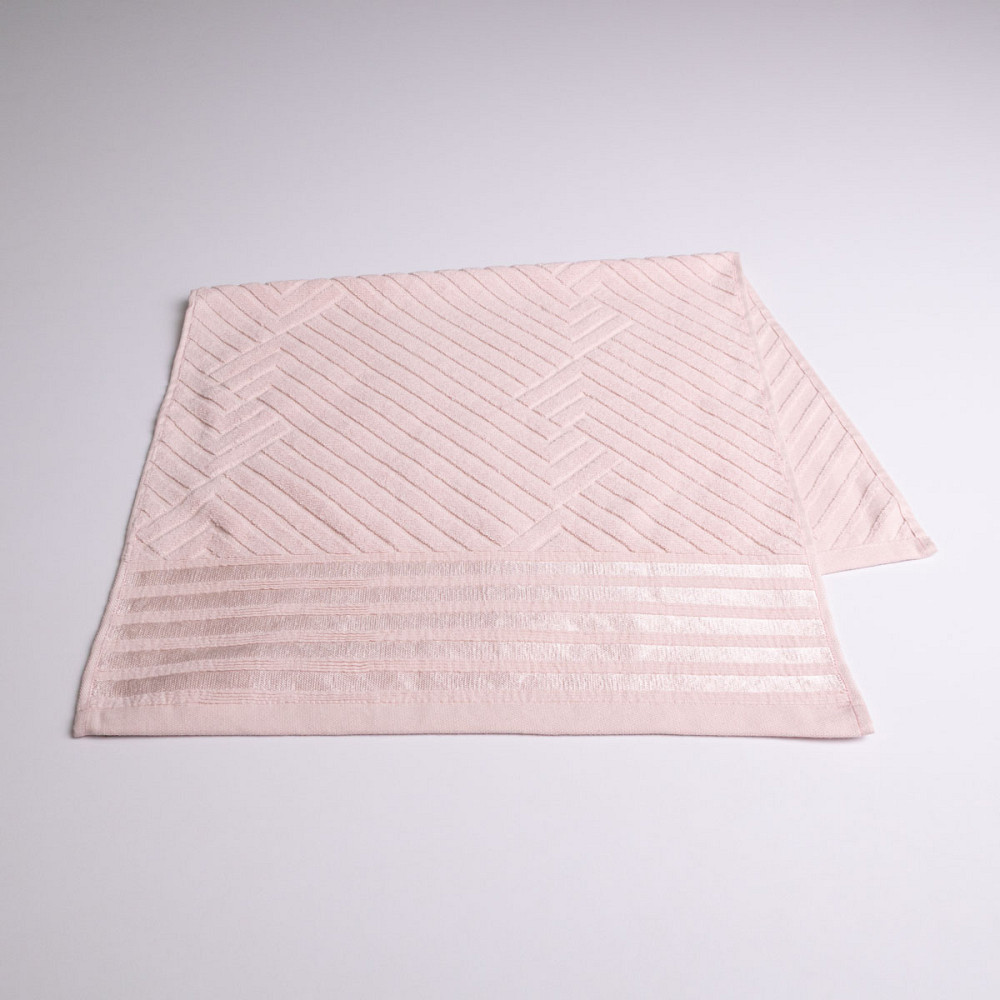 Набор махровых полотенец SOFT 3шт GM Textile 40х70см, 50х90см, 70х140см 500г/м2 (Розовый) Сумы - изображение 3
