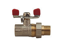 Кран шаровый 3/4" с американкой Харків - фото 1