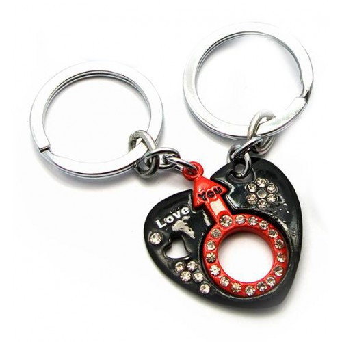 Брелок подарочный для влюбленных Сердечки Киев - изображение 1