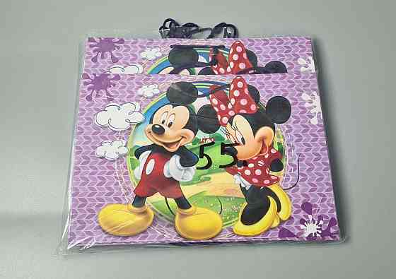 Бумажный большой горизонтальный пакет  36/22/10(артBG-055) (12 шт) Харьков