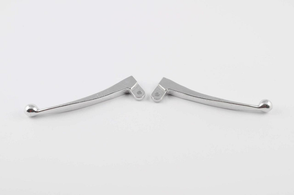 Рычаги руля скутер Сузуки Адрес 50, Летс (голые) (барабан/барабан, хром) Мукачево - изображение 1