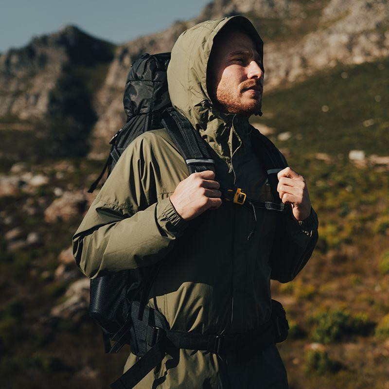 Рюкзак туристический Naturehike NH70B070-B, 70 л + 5 л, светло-коричневый Киев - изображение 10
