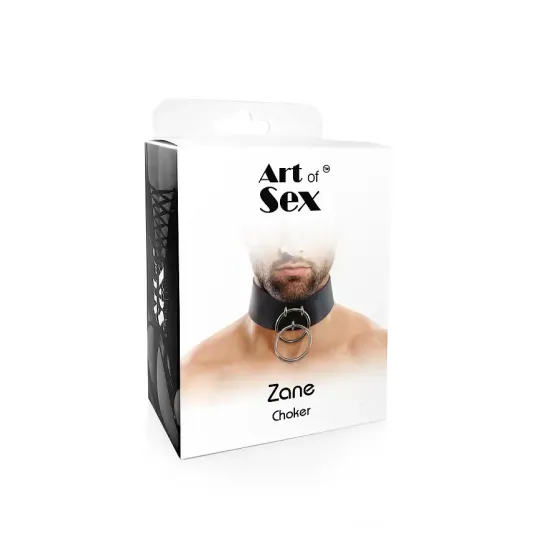 Чоловічий чокер із натуральної шкіри Art of Sex - Zane Collar Львов