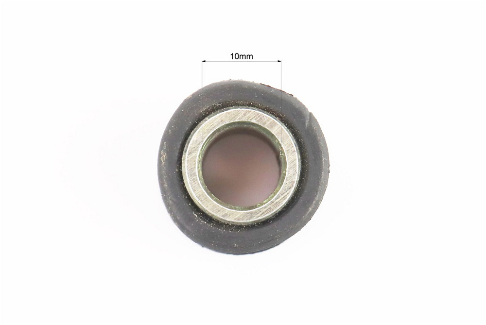 Сайлентблок амортизатора + втулка 10мм к-кт, ЧОРНИЙ Киев - изображение 3