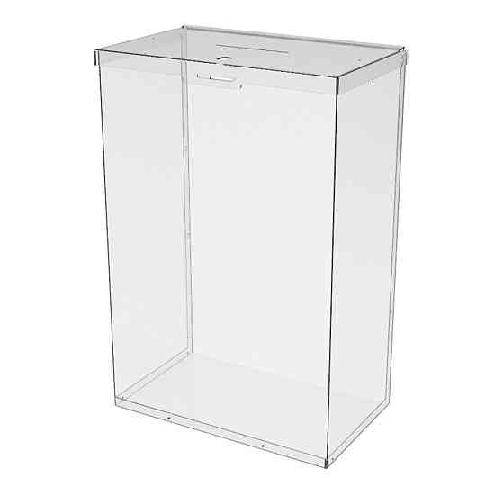 Ящик EKOSTAR с замком для пожертвований и сбора денег 330x200x500. Объем 33 литр Киев