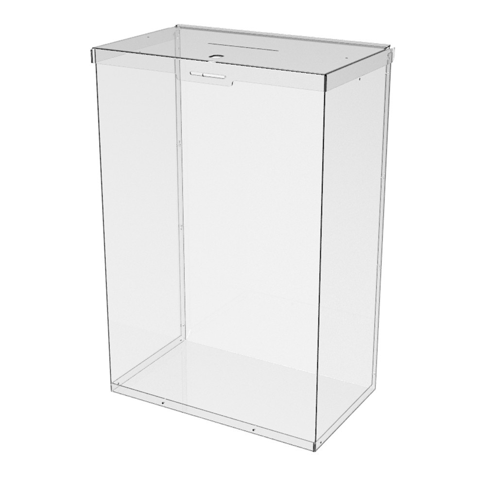 Ящик EKOSTAR с замком для пожертвований и сбора денег 330x200x500. Объем 33 литр Киев - изображение 1