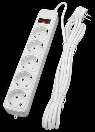 Сетевой фильтр Maxxter SPM5-G-15G 5 гнёзд, 4.5 метра Днепр