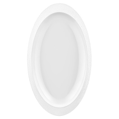 Блюдо Ardesto Ancona 27.2х15.7х2.5см порцеляна, овальне, біле (AR3556) Винница - изображение 4