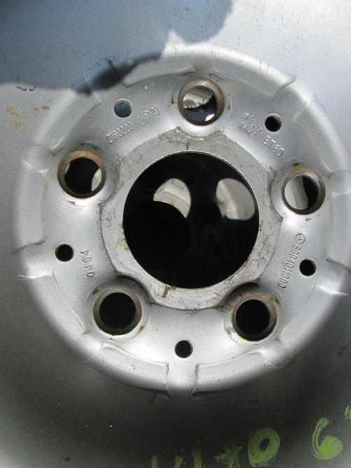 Диск колесний металевий R16 Mercedes Vito 639 2004-2014 Ковель - фото 3