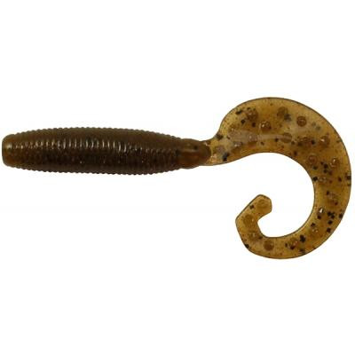 Силікон рибальський Reins FAT G-TAIL GRUB 4&quot; 002 Green Pumpkin 10 шт (1552.06.19) Вінниця - фото 1