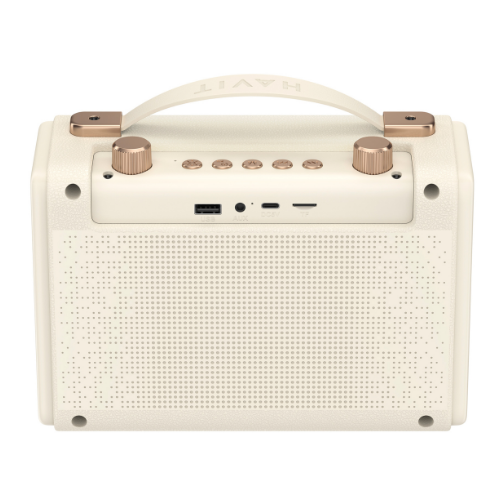 Портативна ретро колонка караоке HAVIT SK823BT 16W RGB Beige (10/ящ) Житомир - фото 4