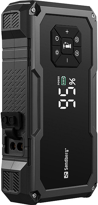 Автомобільний Jump Starter TirePump, компресор 150PSI 10000mAh  USB-A, USB-C,ліхтар 2W Sandberg Винница - изображение 3