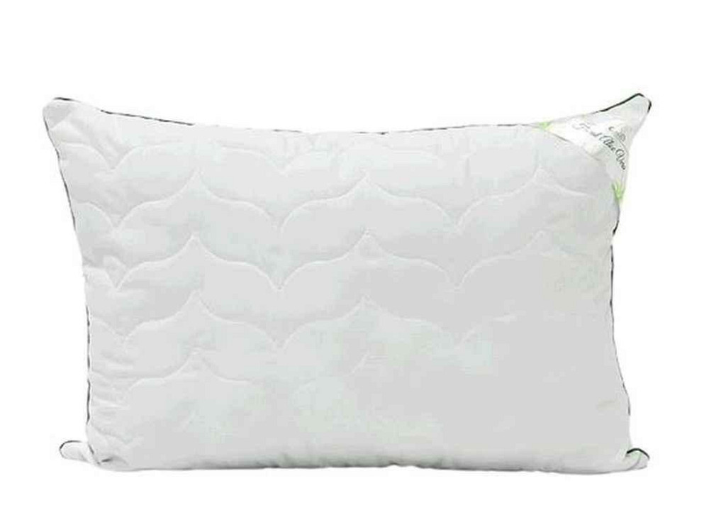 Подушка FLORAL ALOE VERA мікрофібра Plain White Аloe vera зелений 10мм р.50*70 ТМ ARCLOUD Київ - фото 1