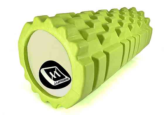 EasyFit Масажний ролик EasyFit Grid Roller 33 см v.1.1 Салатовий Коломия