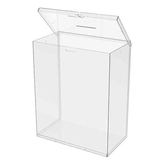 Ящик EKOSTAR с замком для пожертвований и сбора денег 400x225x500. Объем 45 литров Киев