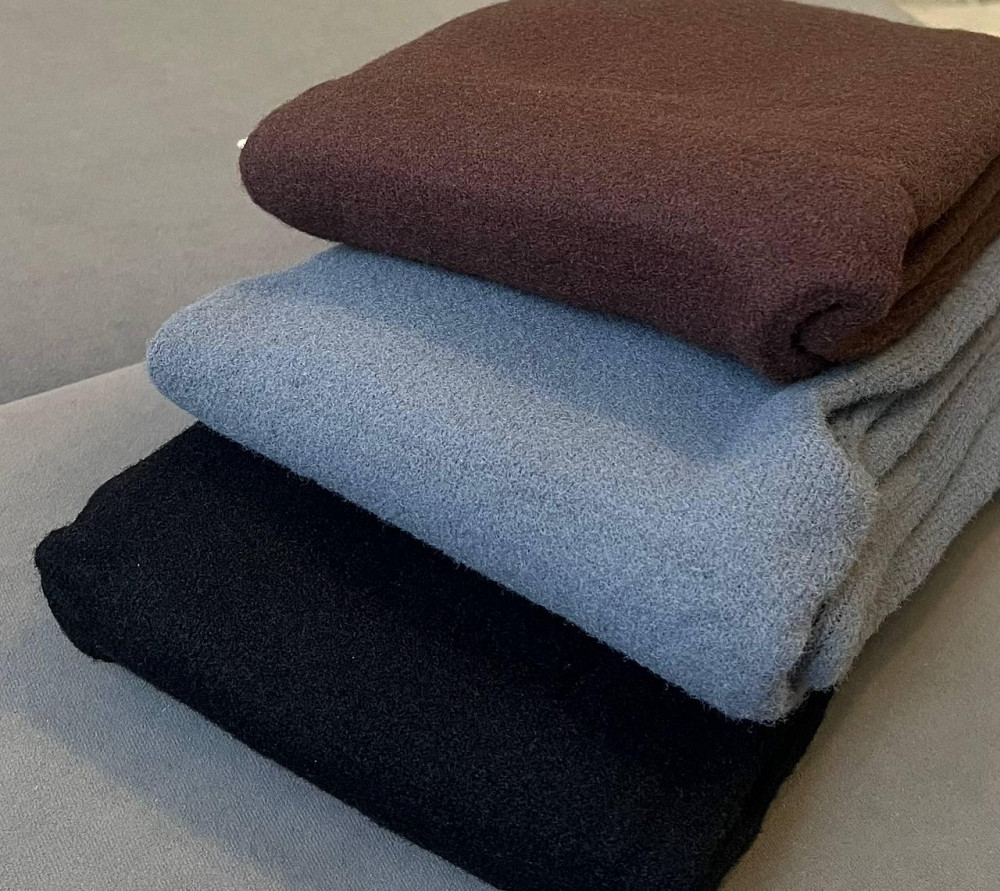 Женские базовые теплые лосины альпака на меху Черный Одесса - изображение 2