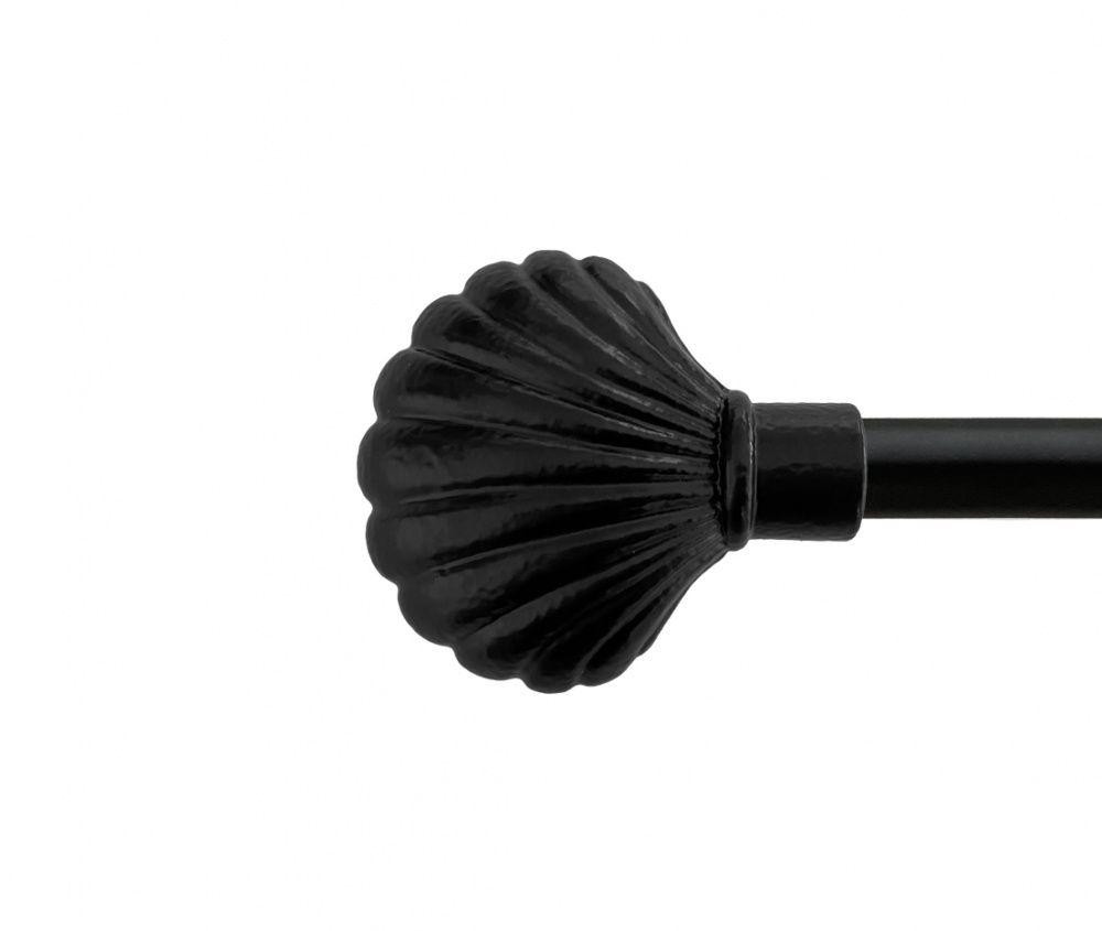 Закінчення для карнизу Orvit МУШЛЯ 16 мм ЧОРНИЙ ОКСАМИТ Львов - изображение 1