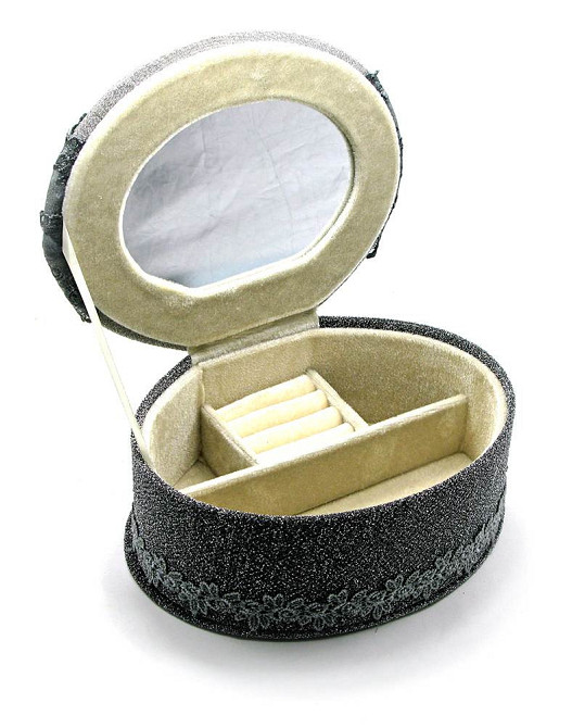 Скринька з мереживом для біжутерії. Київ - фото 1