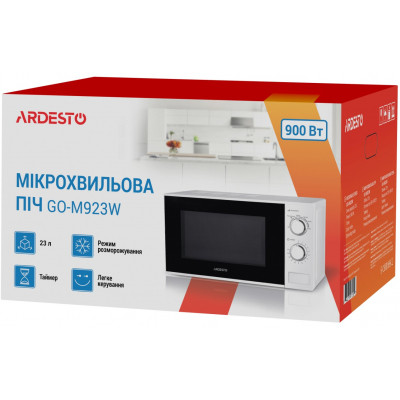 Микроволновая печь Ardesto GO-M923W Винница - изображение 6