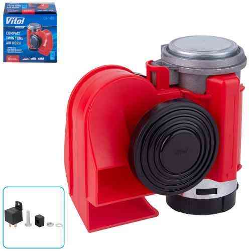 Пневматический сигнал CA-1455 VITOL 12V красный Харьков