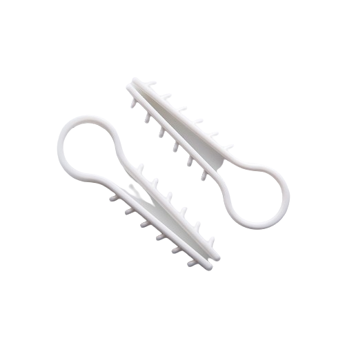 Дюбель-ялинка 16мм для круглого кабелю білий 50 шт/уп APRO Житомир