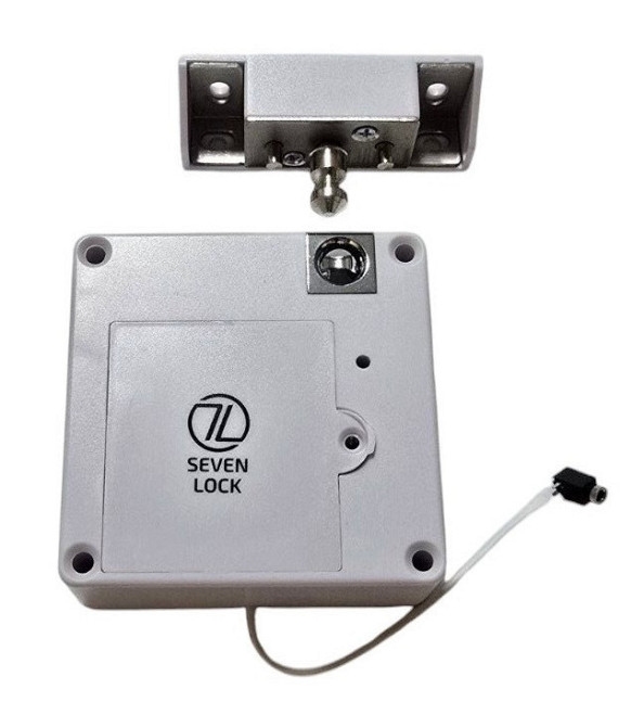 Меблевий RFID замок SEVEN LOCK SL-7733B Bluetooth white Київ - фото 11