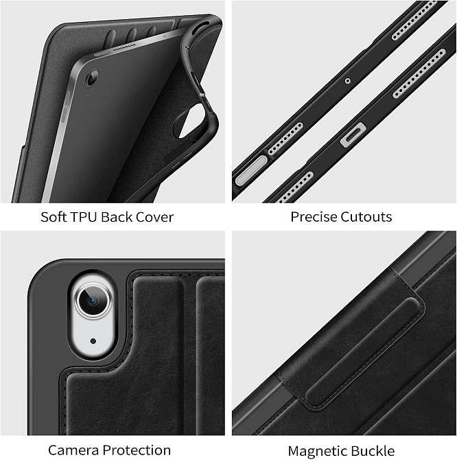 Фірмов чохол Bukoor для iPad Air 11 Inch 2024 (M2)/iPad Air 5 2022/Air 4 2020 10.9/iPad 4-го покоління 10.9 / iPad Pro 11 2018 Дніпро - фото 7