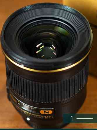Объектив: Nikkor 24mm. f/1.8G ED. Nikon. Киев
