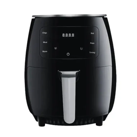 Фритюрница электрическая безмасляная. Аэро-фритюрница на 6 л Zepline ZP-085 3000W LED дисплей Коломия