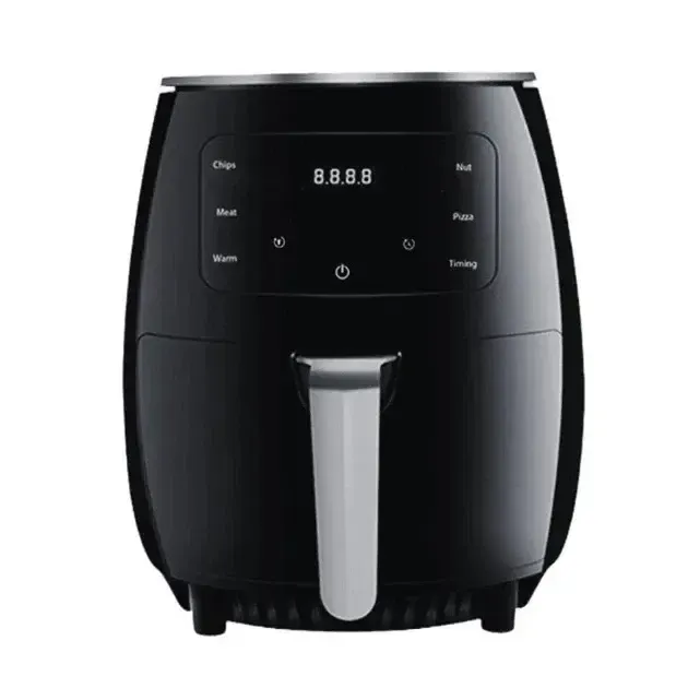 Фритюрница электрическая безмасляная. Аэро-фритюрница на 6 л Zepline ZP-085 3000W LED дисплей Коломия - фото 4