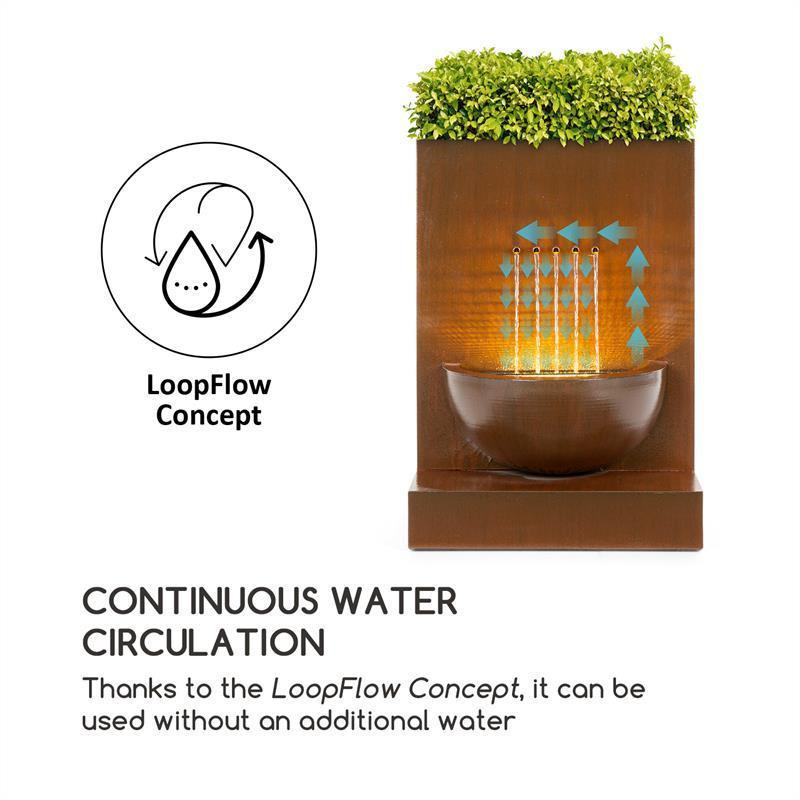 Фонтан сада ветряных цветов Внутренний фонтан с сеялкой 11 Вт для использования в помещении и на открытом Ровно - изображение 5